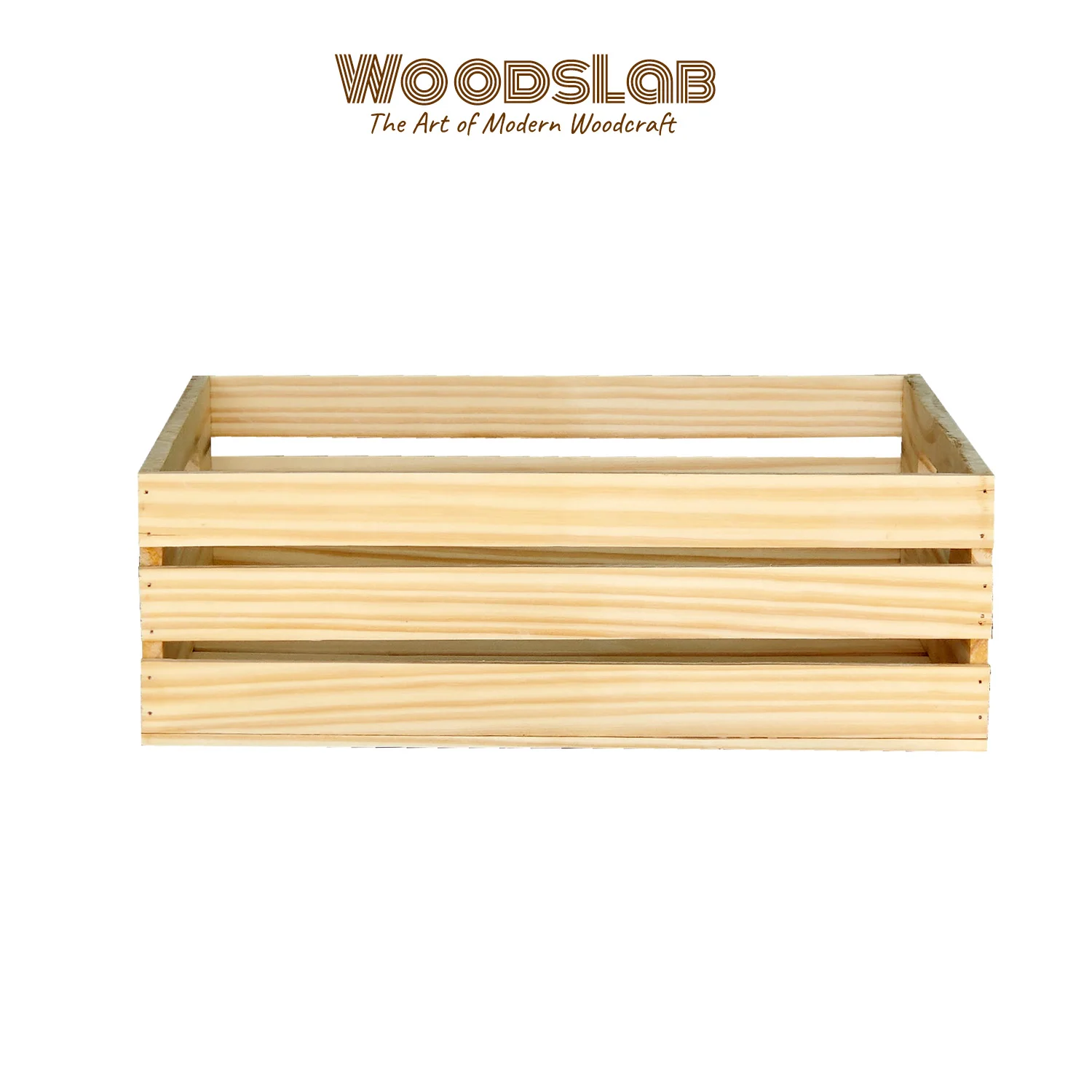 ลังไม้สน รุ่น LM6 | ลังไม้เปิดโล่ง ดีไซน์มินิมอล สำหรับจัดโชว์และตกแต่งบ้าน