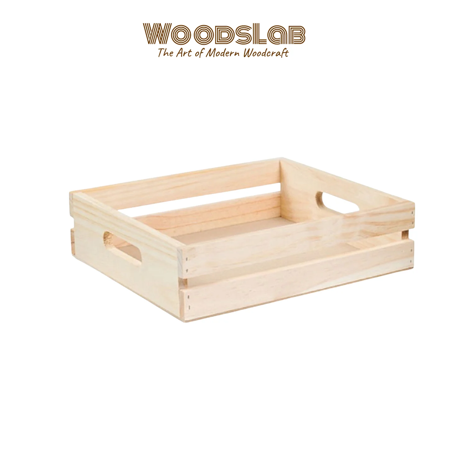 ลังไม้สน รุ่น LM14R | ลังไม้ฝาเปิดเรียบ สไตล์มินิมอล สำหรับจัดเก็บและตกแต่งบ้าน