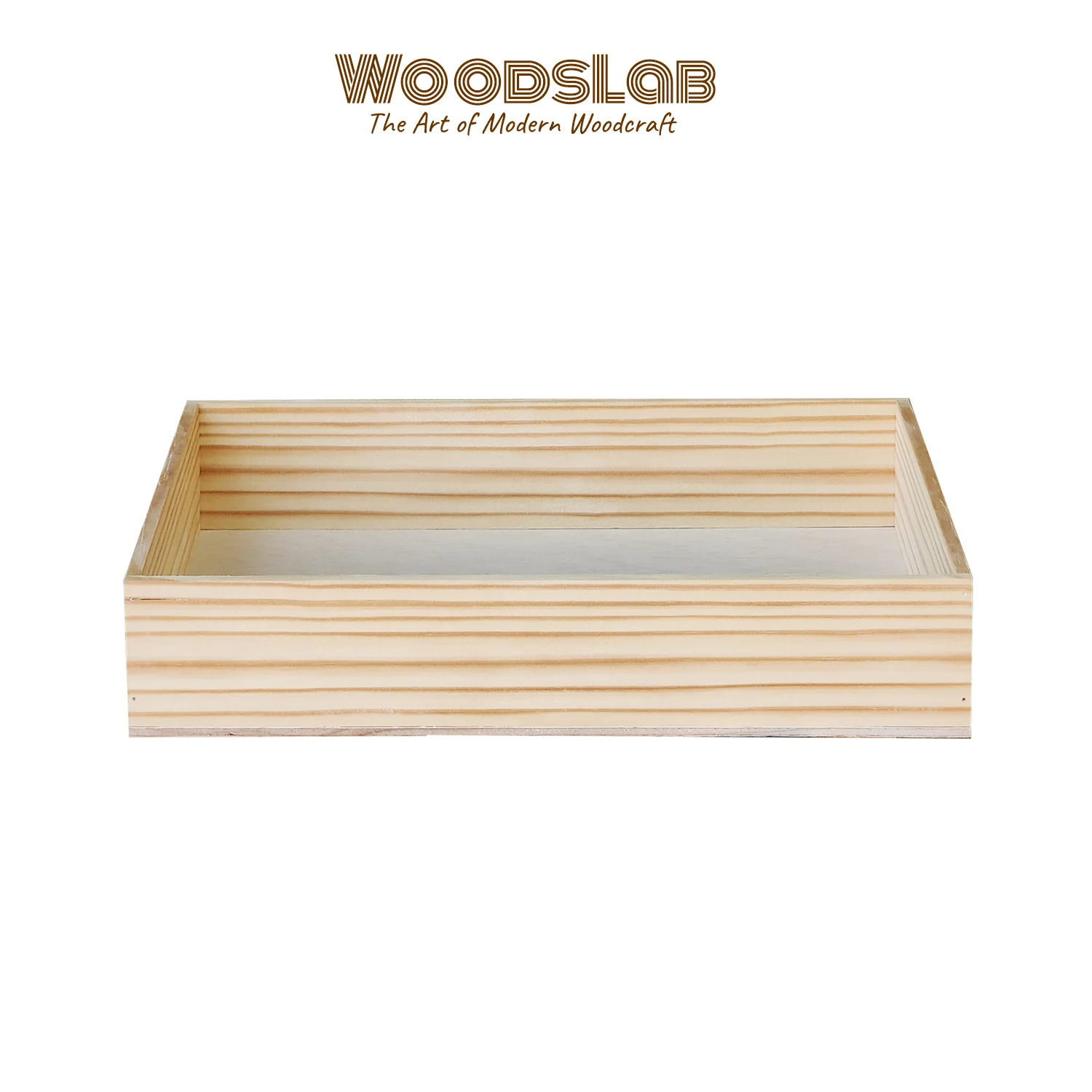ถาดไม้สนแท้ รุ่น LM4 ถาดไม้ธรรมชาติ สำหรับตกแต่งบ้านและร้านกาแฟ