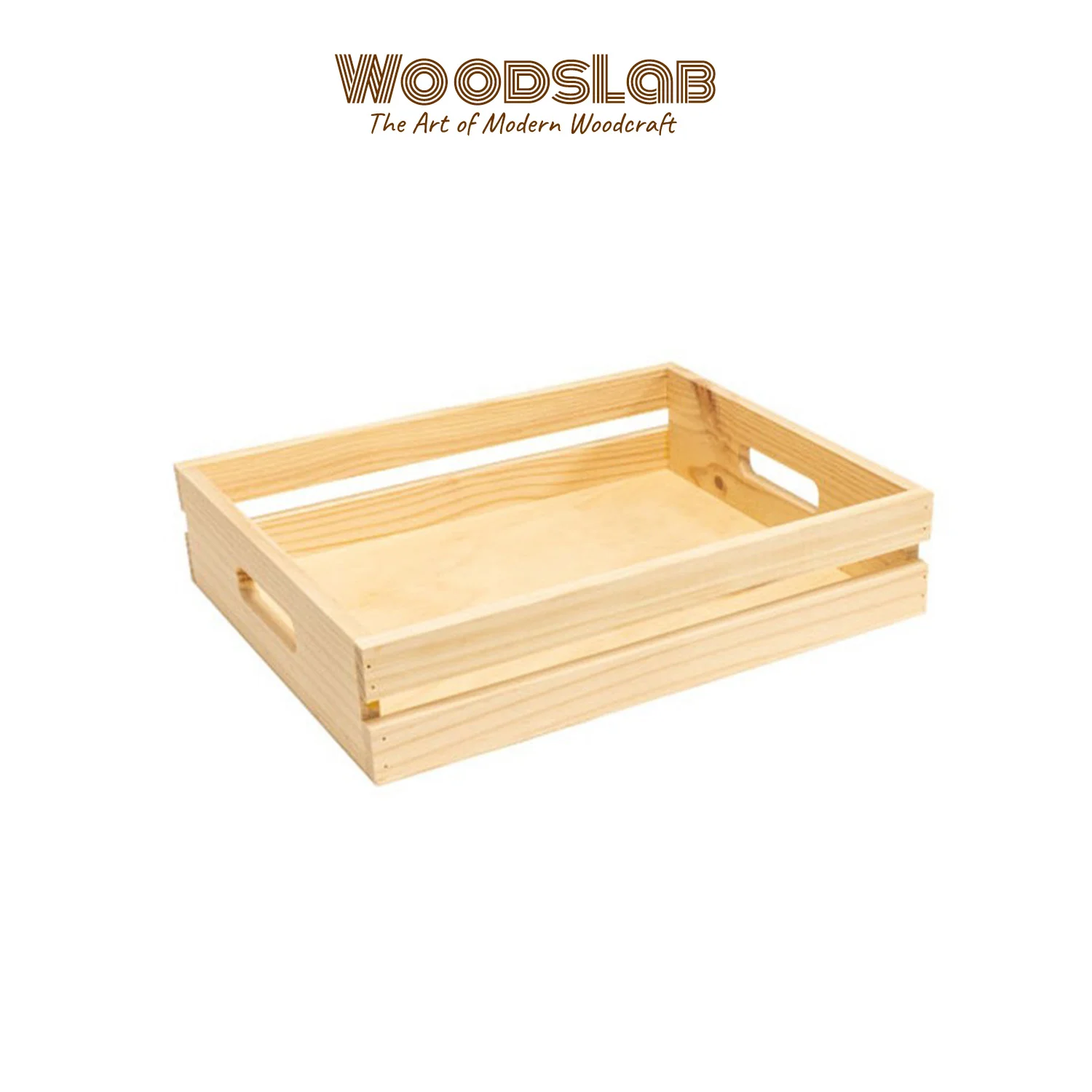 ลังไม้สน รุ่น LM14R | ลังไม้ฝาเปิดเรียบ สไตล์มินิมอล สำหรับจัดเก็บและตกแต่งบ้าน