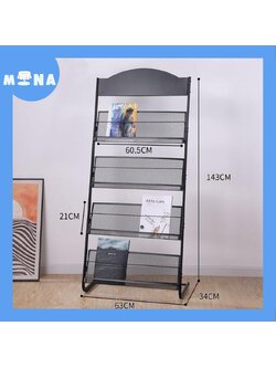 ชั้นวางนิตยสาร / ชั้นวางโบร์ชัวร์ รุ่น 03