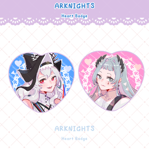 [In stock] Arknights Heart Badges
