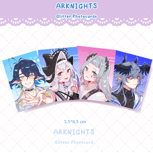 [In stock] Arknights Photocards