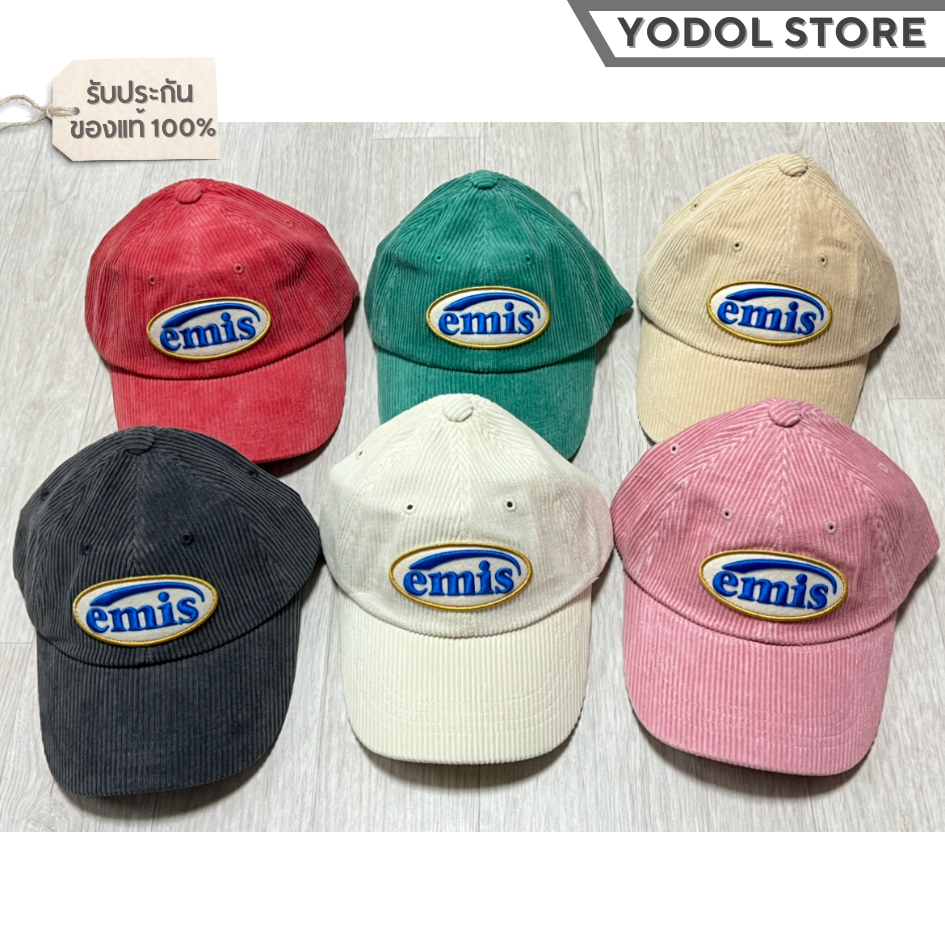 EMIS WASHED DENIM BALL CAP 6Colors หมวกemis