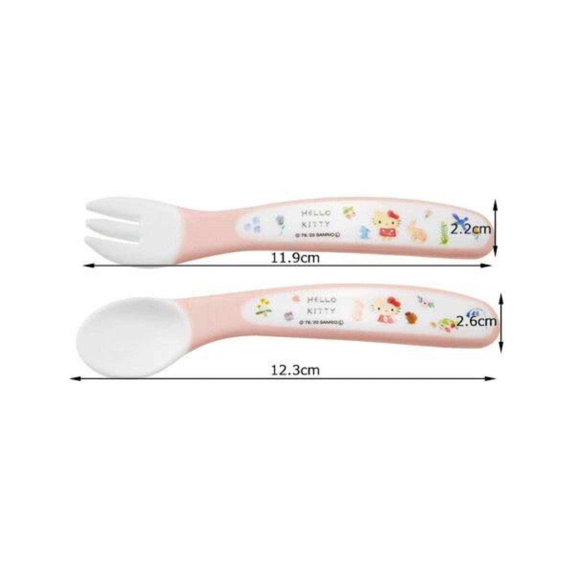 Skater - Baby Spoon Fork set ชุดชัอนส้อมสำหรับเด็กฝึกหัดทานอาหาร