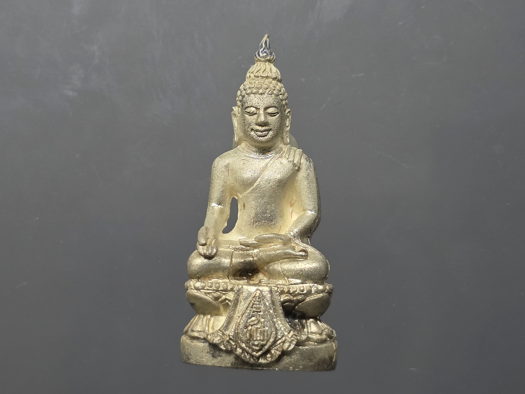 กริ่งพระไพรีพินาศ ญสส รุ่นถวายราชสักการะ เนื้อเงิน วัดบวรนิเวศวิหาร ปี 2534 พร้อมตลับเดิม