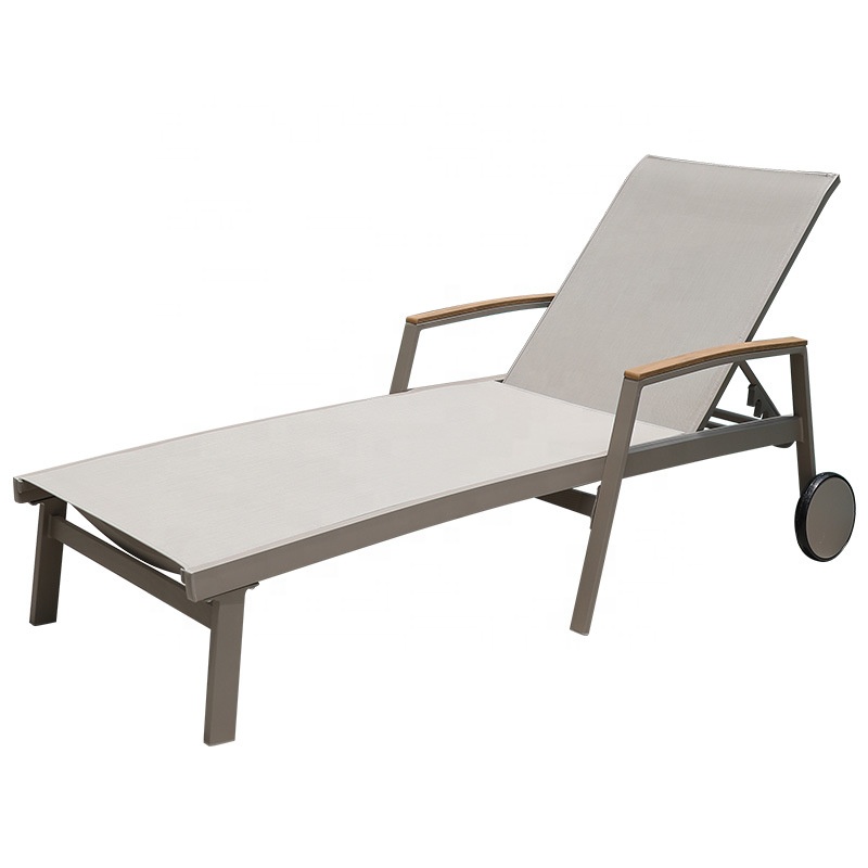 Garden Sun Loungers Chaise Lounge Adjustable Swimming Pool Lounge Outdoor Furniture