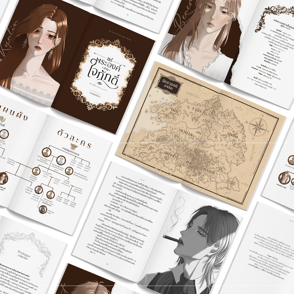 เซตหนังสือนิยาย แด่พระองค์ด้วยใจภักดิ์ 2 เล่มจบ