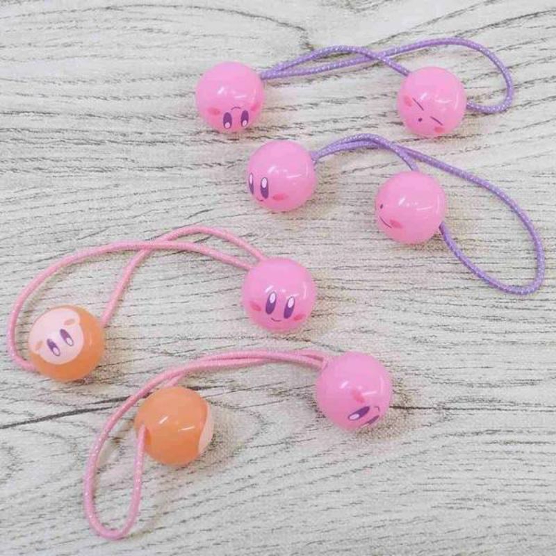 กิ๊บติดผม Kirby's Dream Land hair clip กิ๊บหนีบผม ยางรัดผมเคอร์บี้