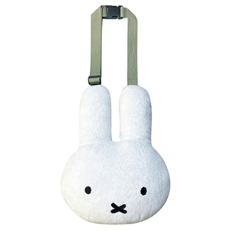 Miffy Fluffy Drive Cushion หมอนรองคอสำหรับเด็กลาย Miffy จากญี่ปุ่น