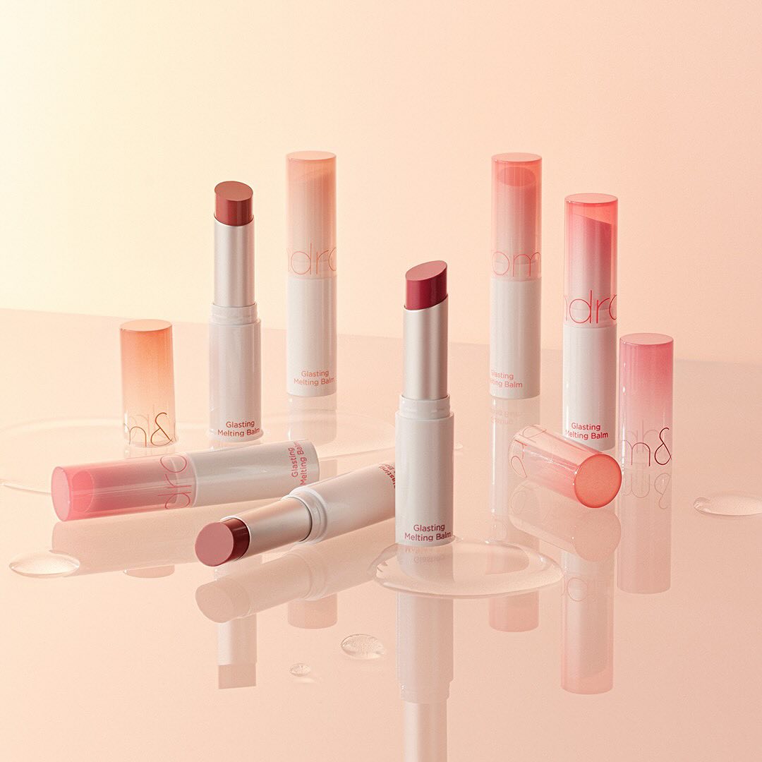 Rom&nd Glasting Melting Balm ลิปบาล์มเนื้อฉ่ำวาว สีสวย