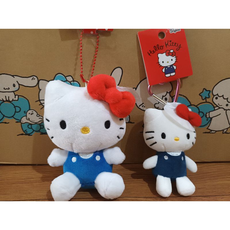 แท้!! พร้อมส่ง Sanrio - พวงกุญแจตุ๊กตาซานริโอ ห่วงหัวใจ Mini mascot holder (heart)