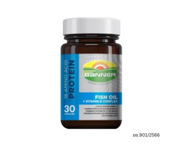 Banner Fish oil+B complex 30 tablets