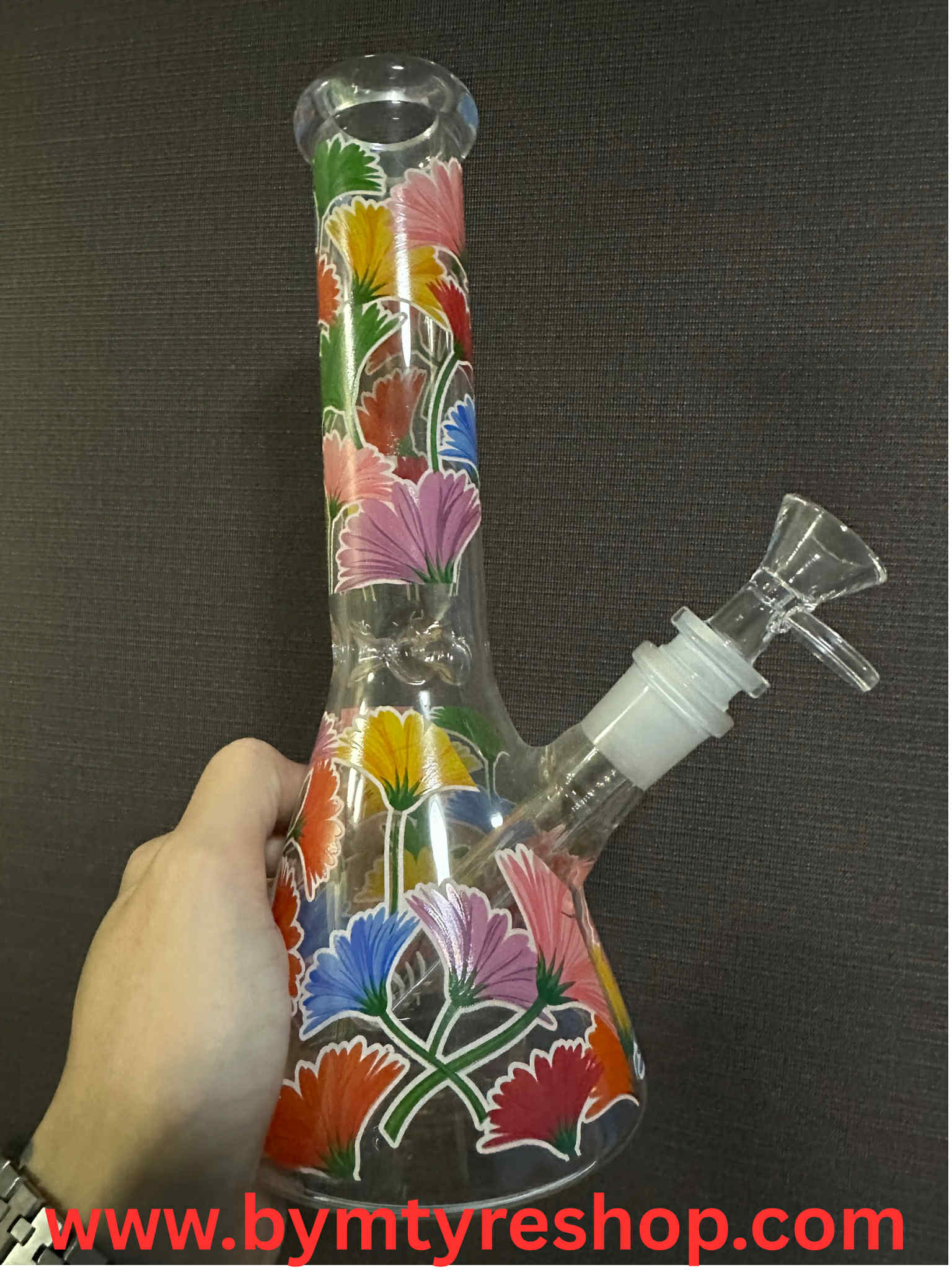Flower Beaker Glass 26(cm.)
