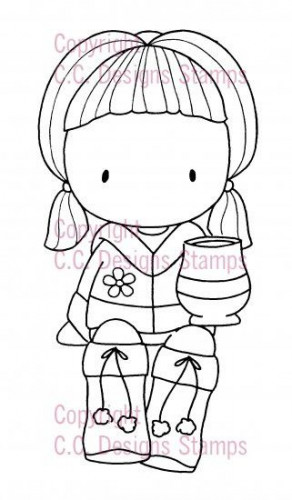 CC Cocoa Emma stamp แสตมป์ Rubber คุณภาพ เล็งตำแหน่งที่จะปั๊มได้ นำเข้าจาก USA