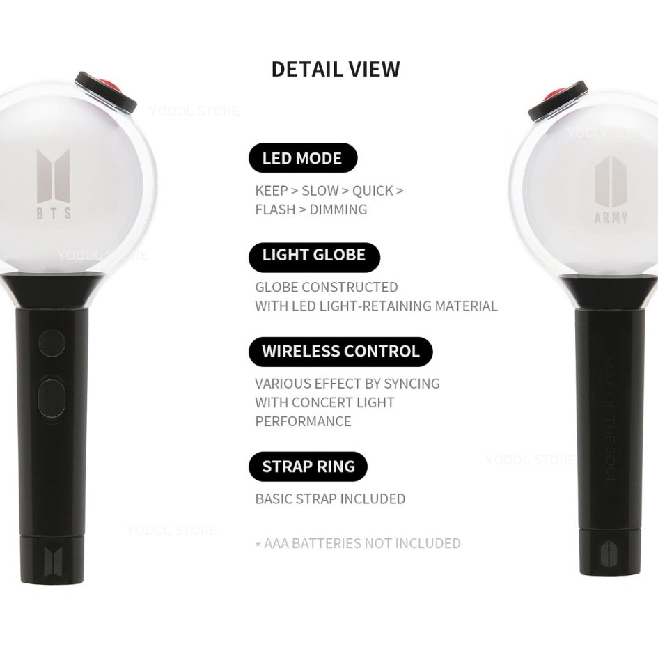 [แท่งไฟ] BTS Official Light Stick Special Edition Ver.(มี่บอมบ์,แท่งไฟBTS)