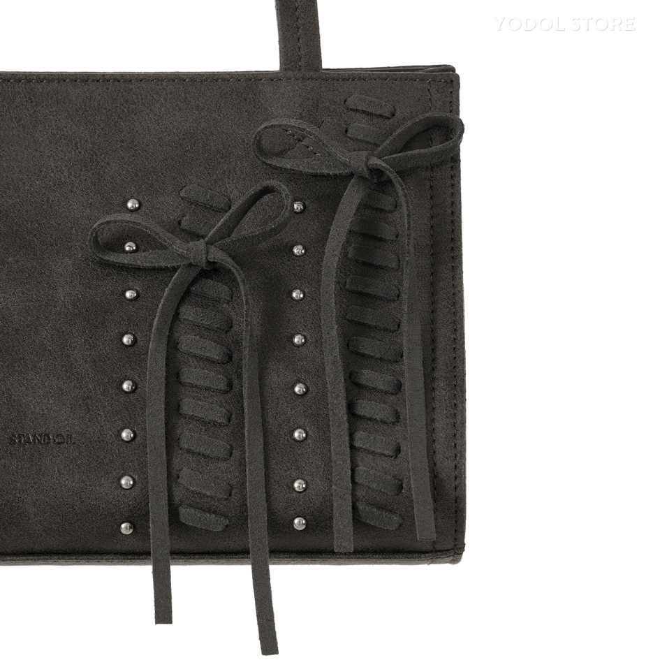 STAND OIL Oblong Bag Lace Up 2colors / สแตนด์ ออย