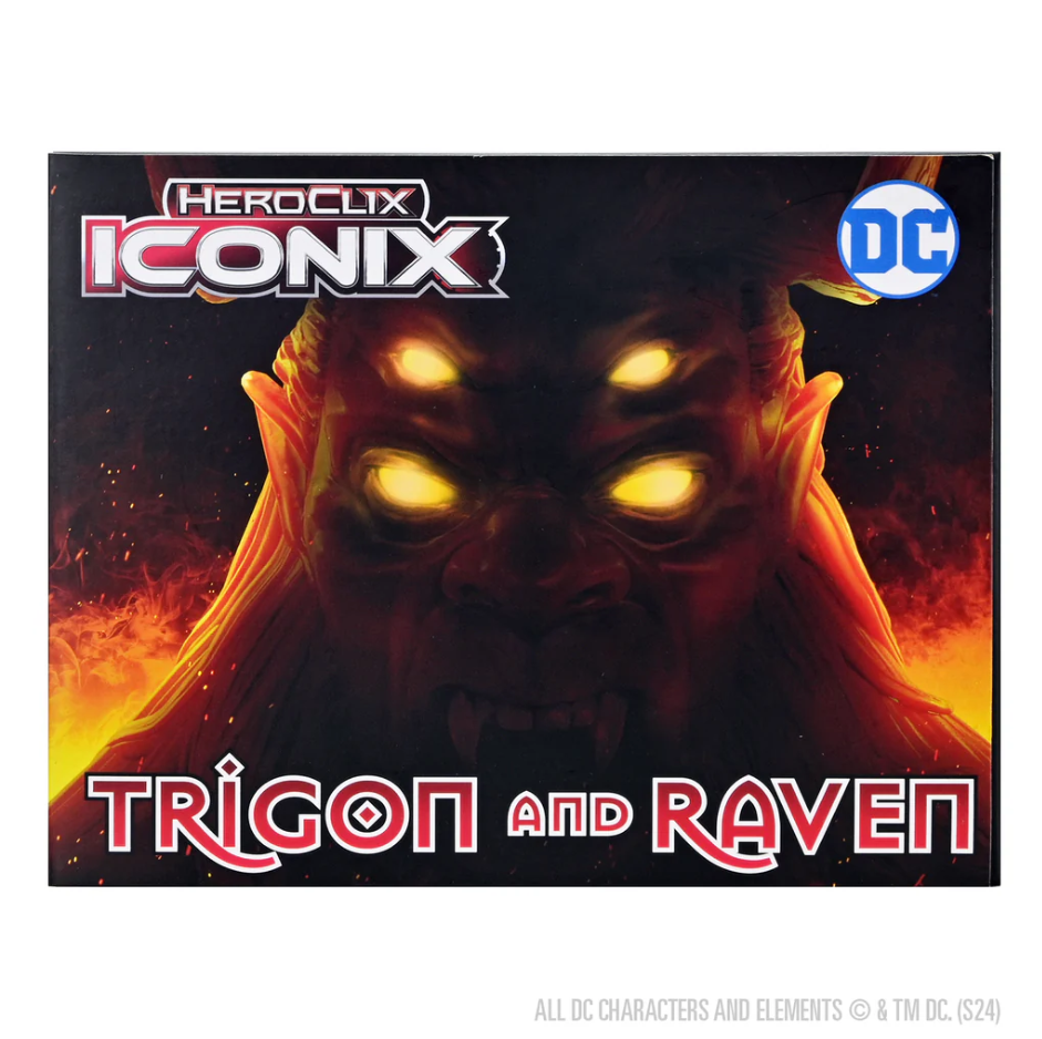 DC HeroClix Iconix: Trigon and Raven