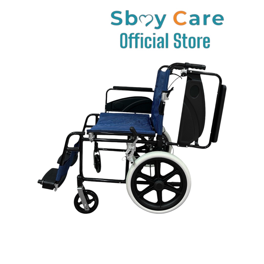 Sbay Care รถเข็นผู้ป่วย แบบเปิดข้าง ล้อ 16 นิ้ว FY977LF3