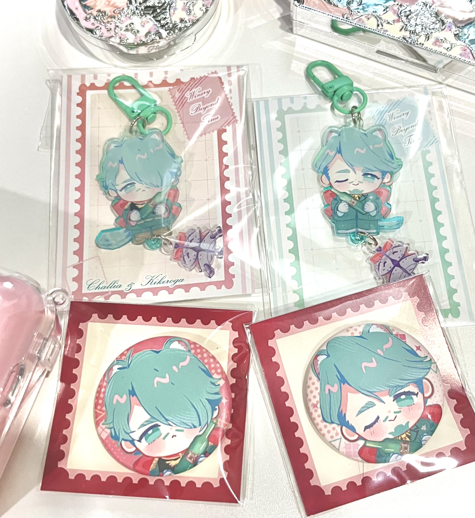 [In stock]Challia Kitten: Acrylic, Badges,MetallicSticker