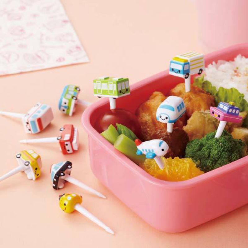 ไม้จิ้มอาหาร ส้อมจิ้มอาหาร ไม้จิ้มขนม ตกแต่งเบนโตะ จากญี่ปุ่น - Bento goods (Pick)