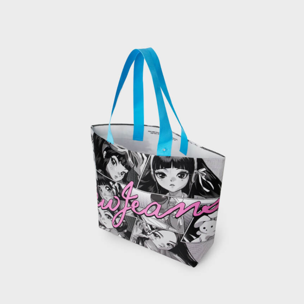 NEWJEANS RPET REUSABLE SHOPPING TOTE BAG นิวจีนส์