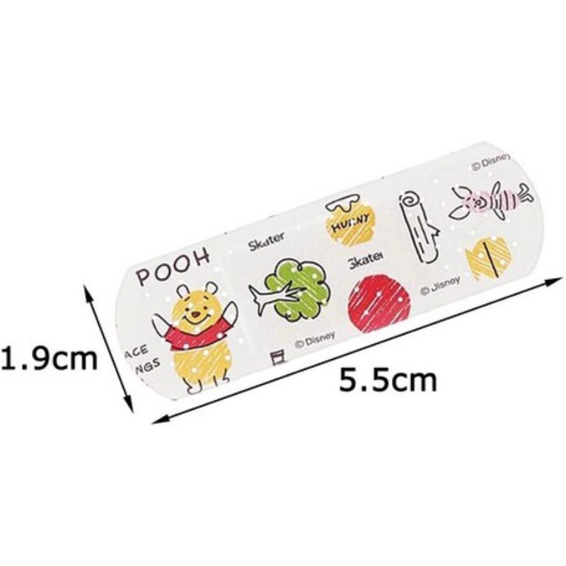 Skater First-aid adhesive plaster พลาสเตอร์ปิดแผลลายการ์ตูน จากญี่ปุ่น