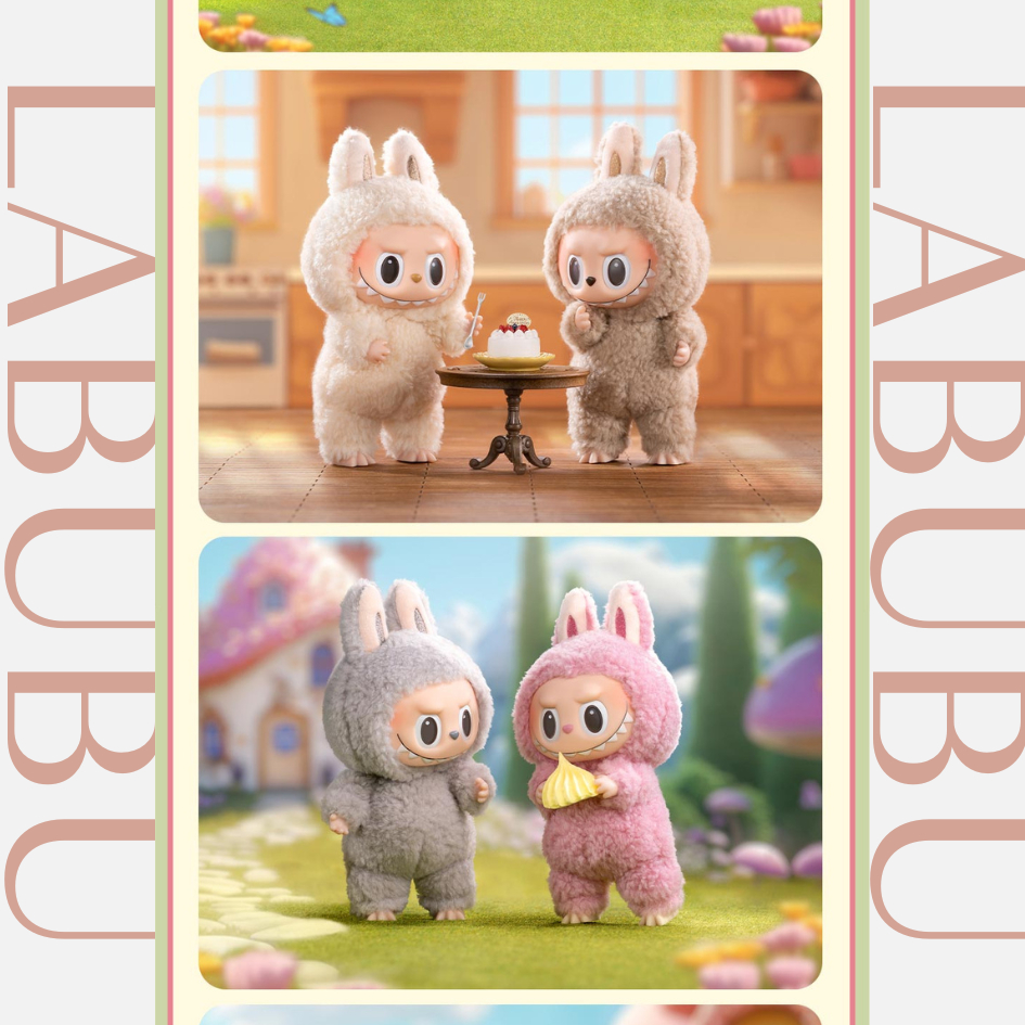 POPMART LABUBU THE MONSTERS - Tasty Macarons Vinyl Face Blind Box ลาบูบู้ มาการอง