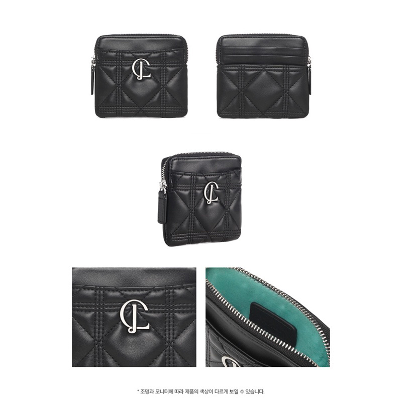 CARLYN CUBE WALLET 4colors_W73101010 คัลลีน