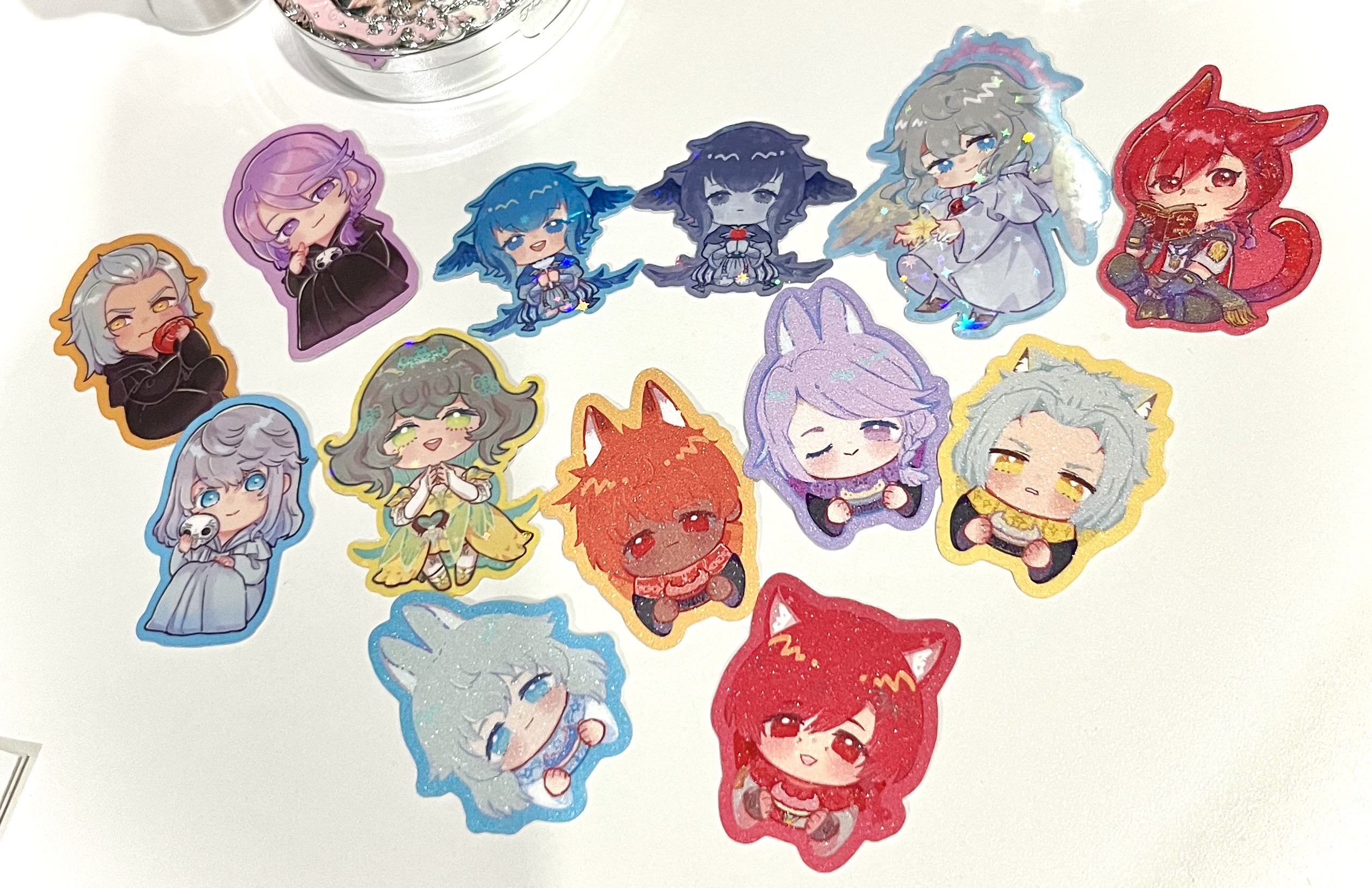 [In stock] FF14 small Badges & Sticker
