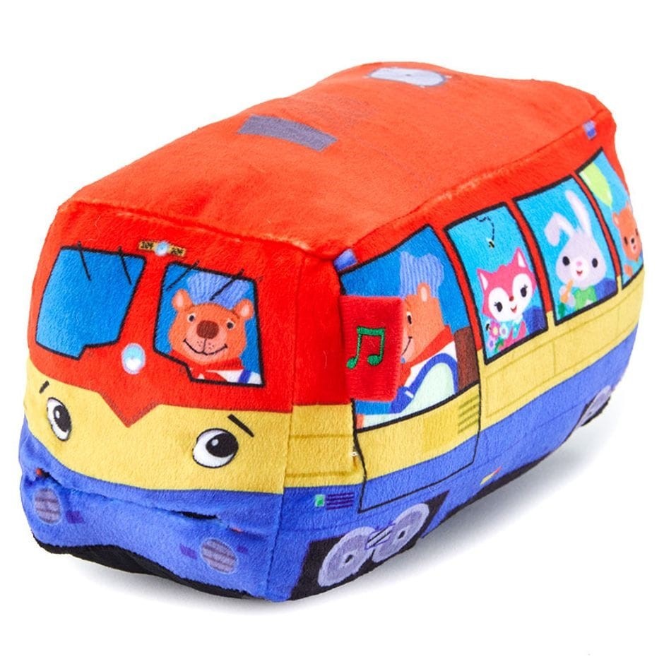 NEW แท้ - ตุ๊กตาร้องเพลงได้ มีไฟ Cuddle Barn Sing Along Wheels (Choo-Choo Chuck)