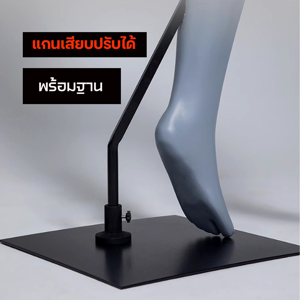 พร้อมส่งหุ่นโชว์เสื้อผ้าไม่มีหัวงานไฟเบอร์กลาสสีเทา