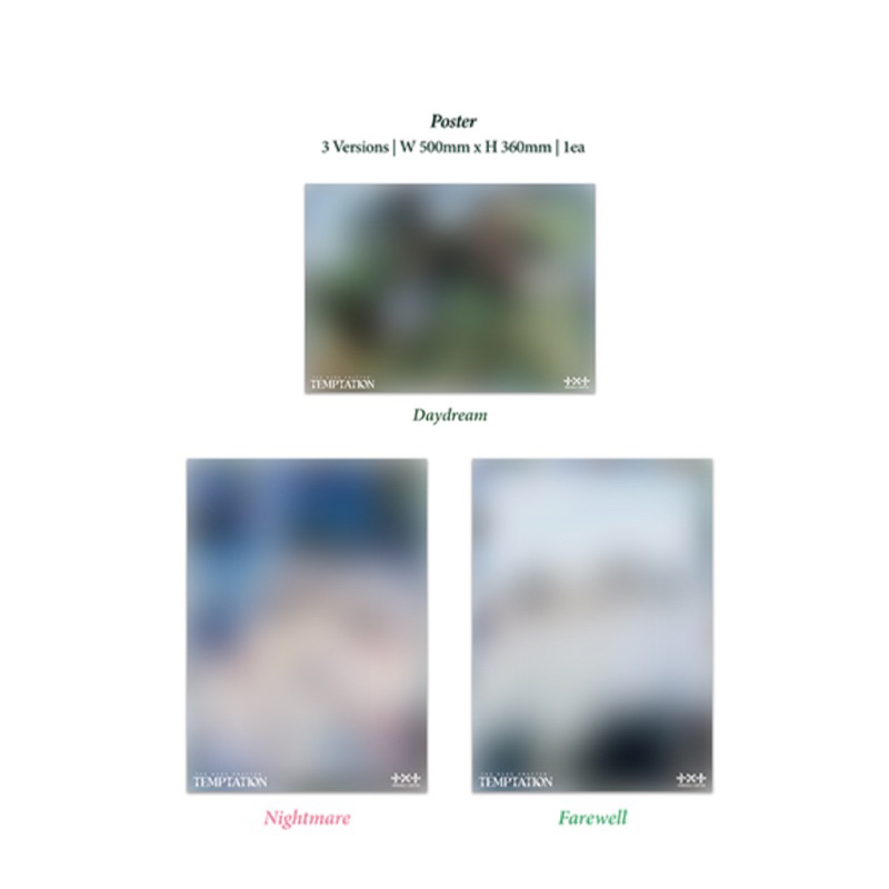 TXT - The Name Chapter: TEMPTATION (SET) + ของแถมweverse
