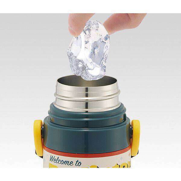 NEW เพิ่มลายปี 2025 Skater : One- push direct stainless steel bottle กระติกน้ำแบบยกดื่มเก็บอุณหภูมิ