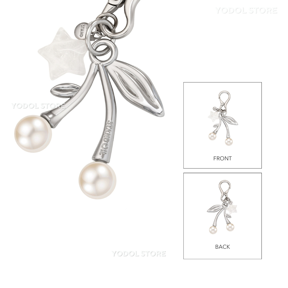 STAND OIL Keyring มี 3 แบบ ( Cherry Pearl Keyring , Heart Berry Keyring , Letter Logo Keyring )