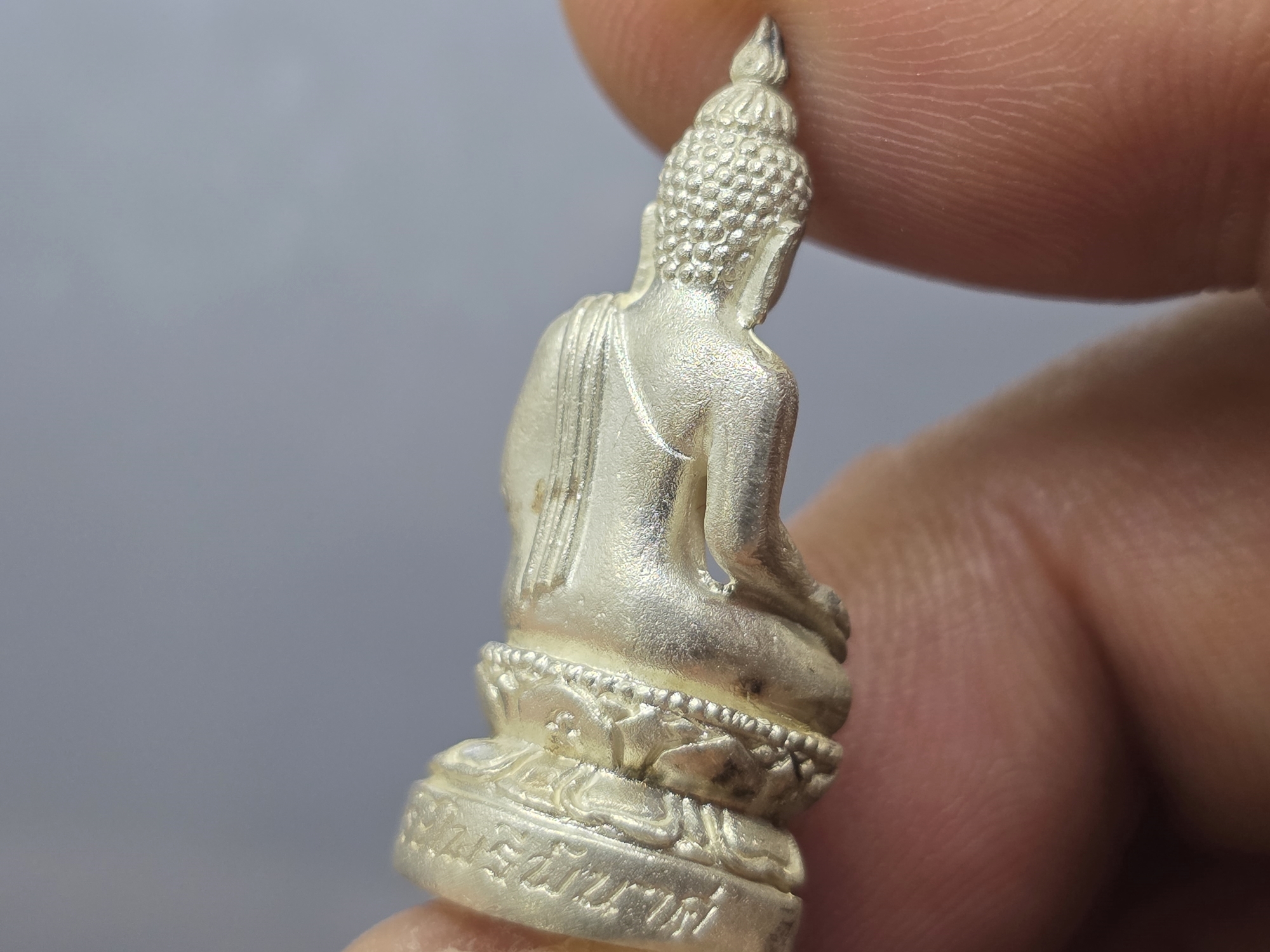 กริ่งพระไพรีพินาศ ญสส รุ่นถวายราชสักการะ เนื้อเงิน วัดบวรนิเวศวิหาร ปี 2534 พร้อมตลับเดิม