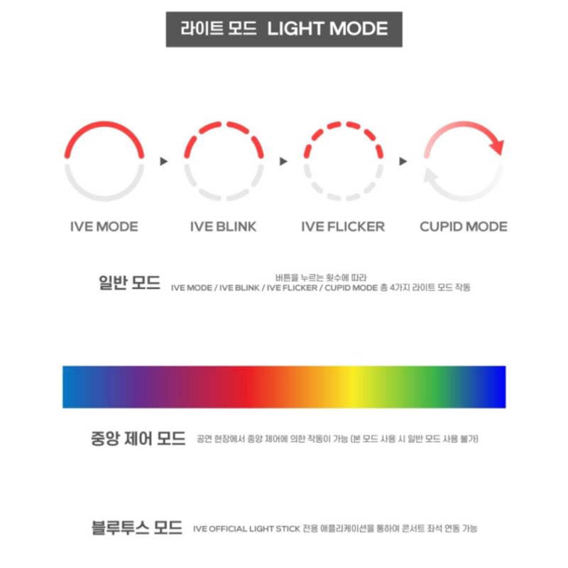 แท่งไฟ IVE OFFICIAL LIGHT STICK / แท่งไฟไอบึ