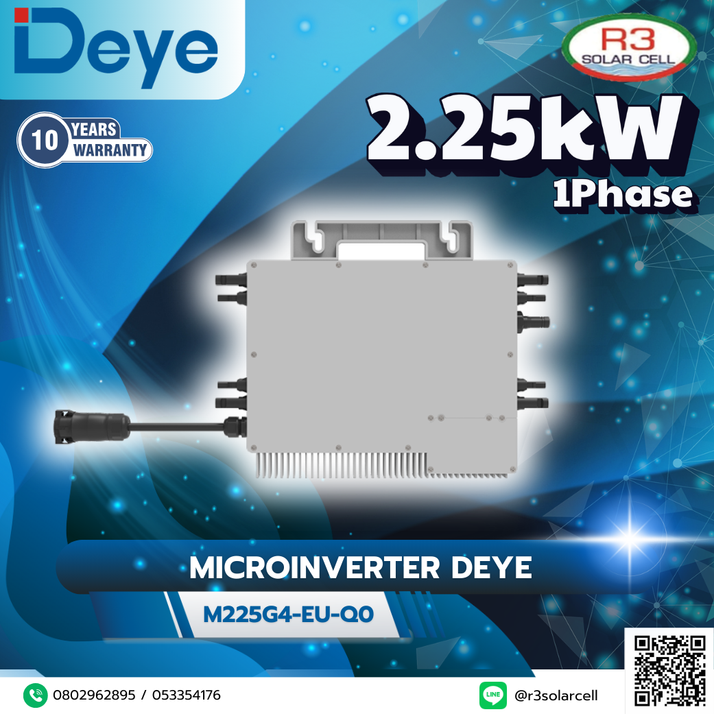 Microinverter 2.25kW 1P DEYE