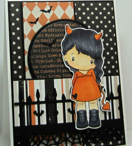 CC Devilish Lucy stamp แสตมป์ Rubber คุณภาพ เล็งตำแหน่งที่จะปั๊มได้ นำเข้าจาก USA