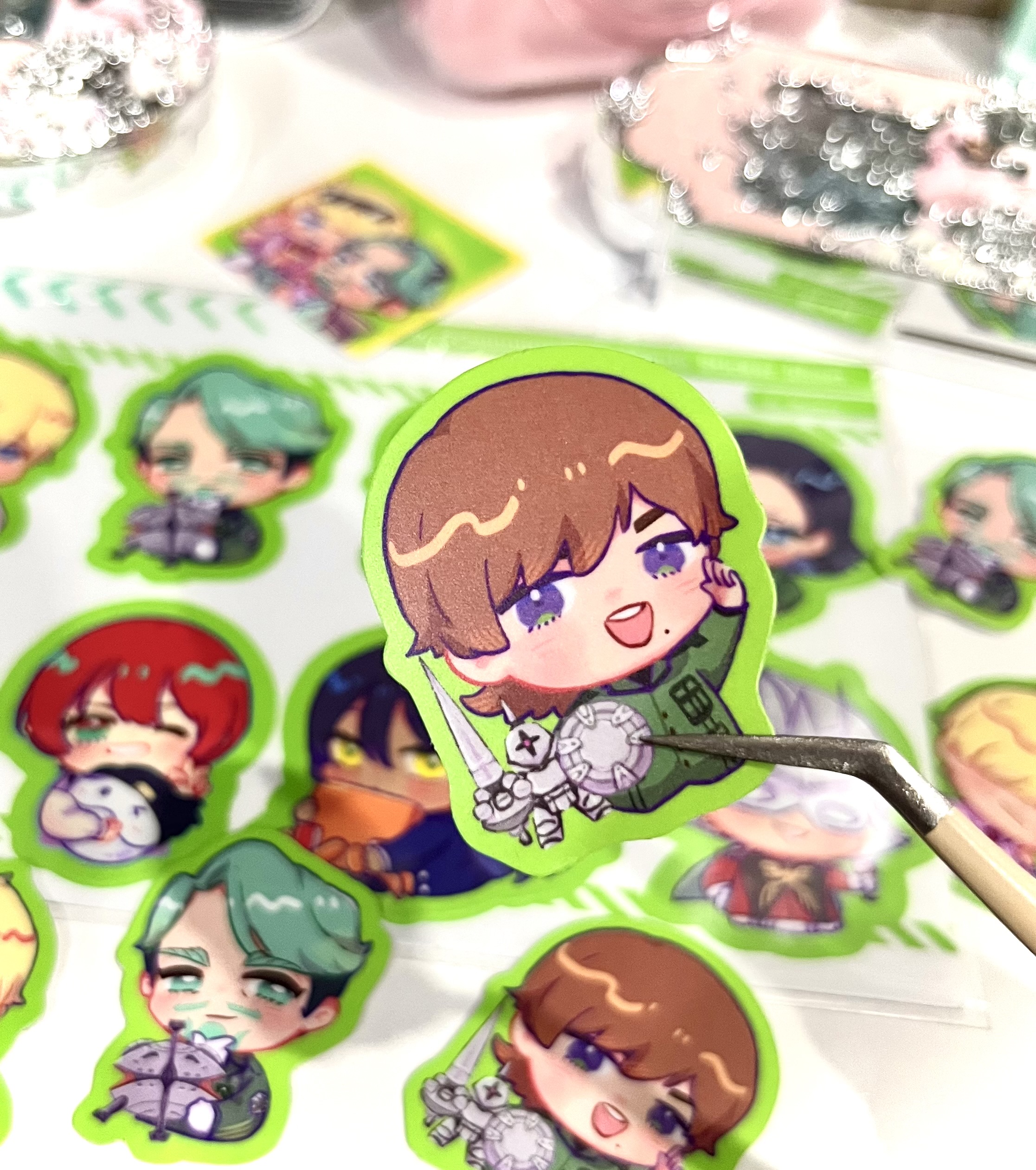 [In stock] GQ Sticker sheet