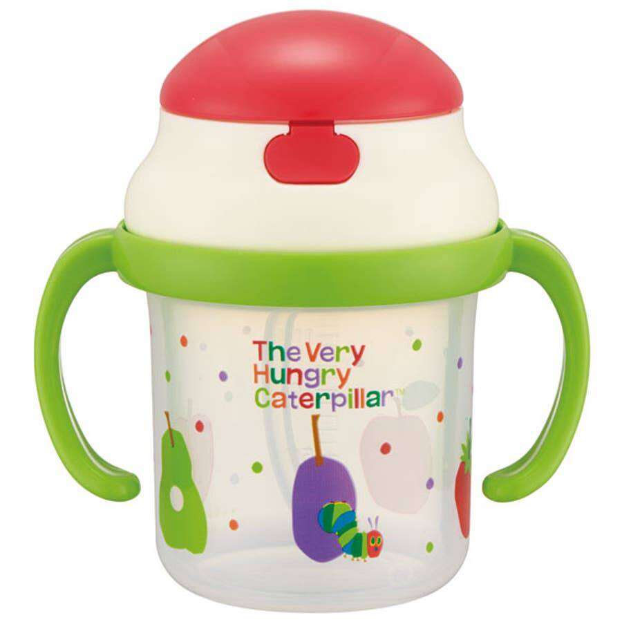 Skater - แก้วหัดดื่ม แก้วหัดดูดหลอดเด้ง Straw Hopper Two-Handed Mug ขนาด 230ml.