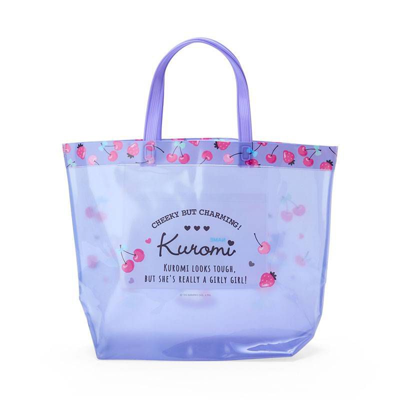 Sanrio Pool bag / Beach bag กระเป๋าพลาสติกกันน้ำลายการ์ตูน Kitty, My Melody