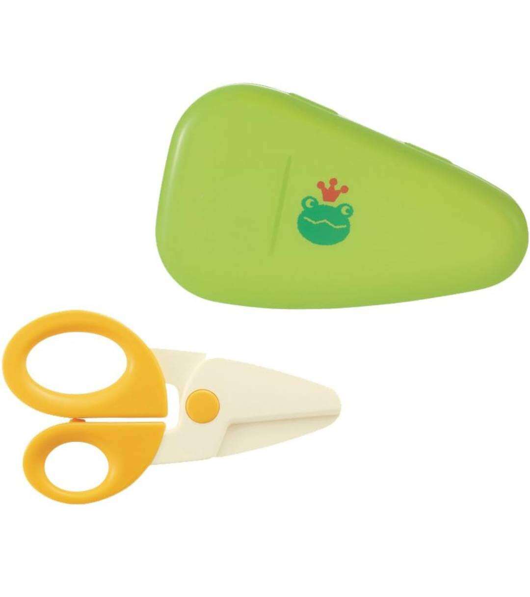 Richell - Cutting Tongs ที่คีบ & ตัดอาหารแบบ 2-in-1 / กรรไกรตัดอาหาร Baby Food Scissors with case
