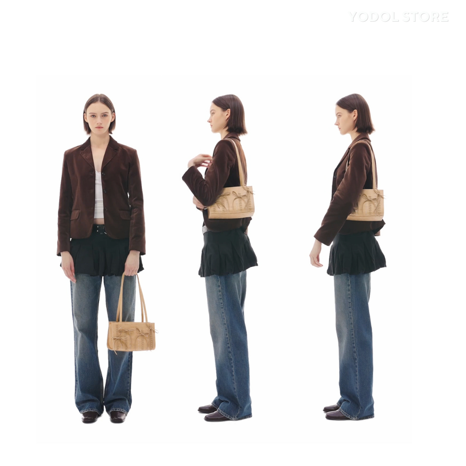 STAND OIL Oblong Bag Lace Up 2colors / สแตนด์ ออย