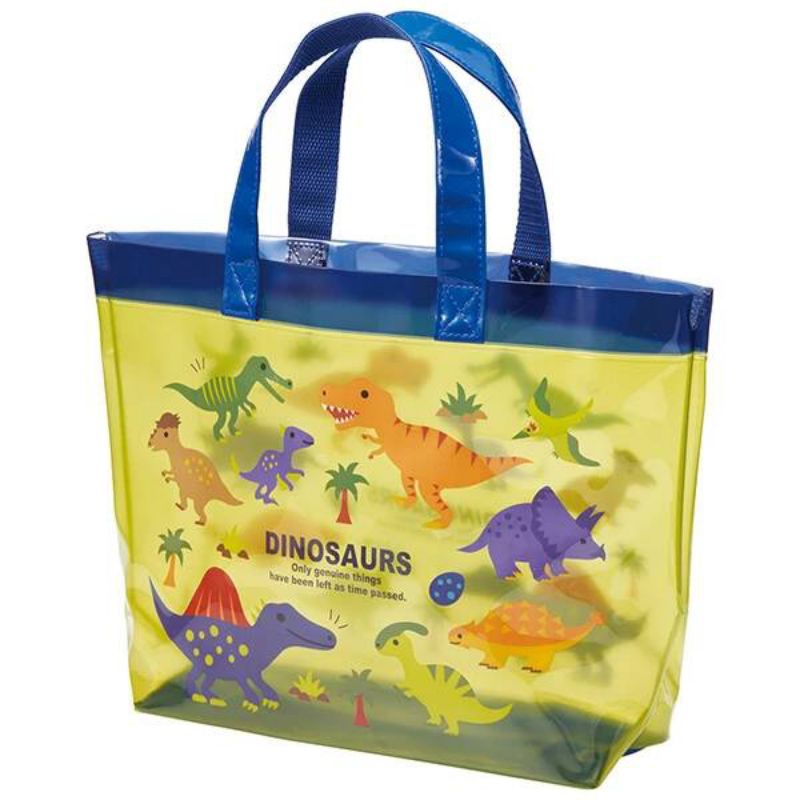 NEW!! ออกใหม่ Skater - Beach Bag Dinosaur กระเป๋าพลาสติกกันน้ำลายไดโนเสาร์