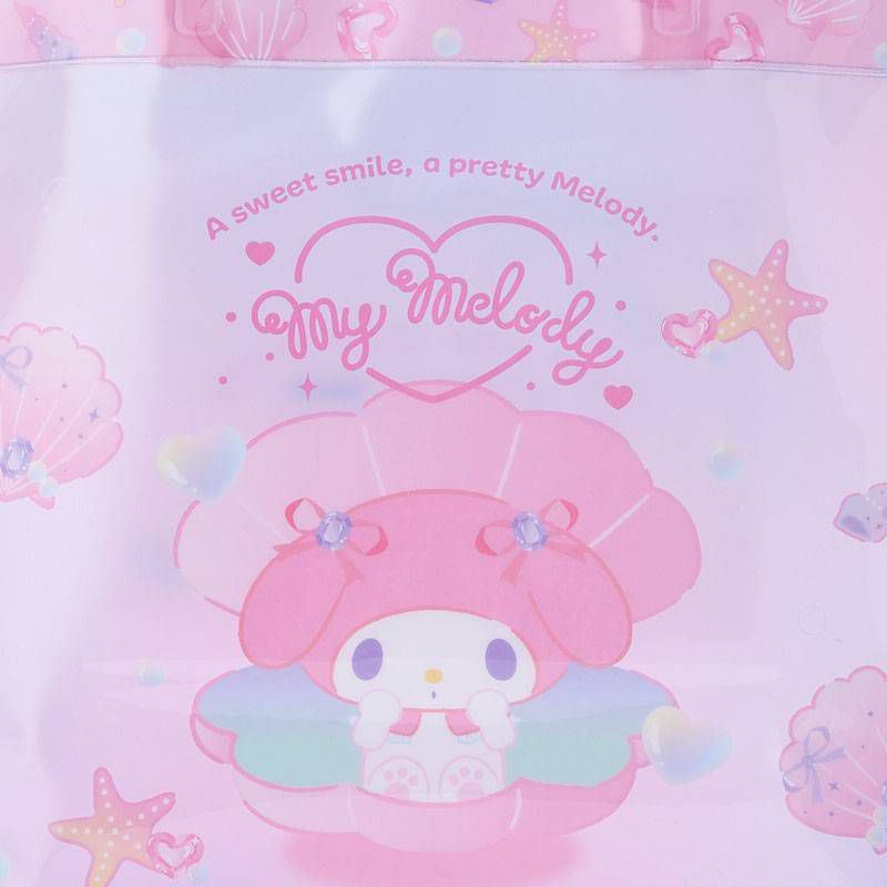 Sanrio Pool bag / Beach bag กระเป๋าพลาสติกกันน้ำลายการ์ตูน Kitty, My Melody