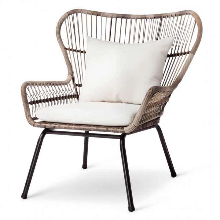 Luxurious Factory Direct Outdoor Wicker Chair Garden Furniture