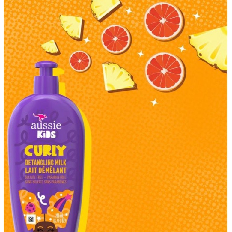 📣 สูตรใหม่! Aussie Kids Curly แชมพูสำหรับเด็กผมหยิก ฟู