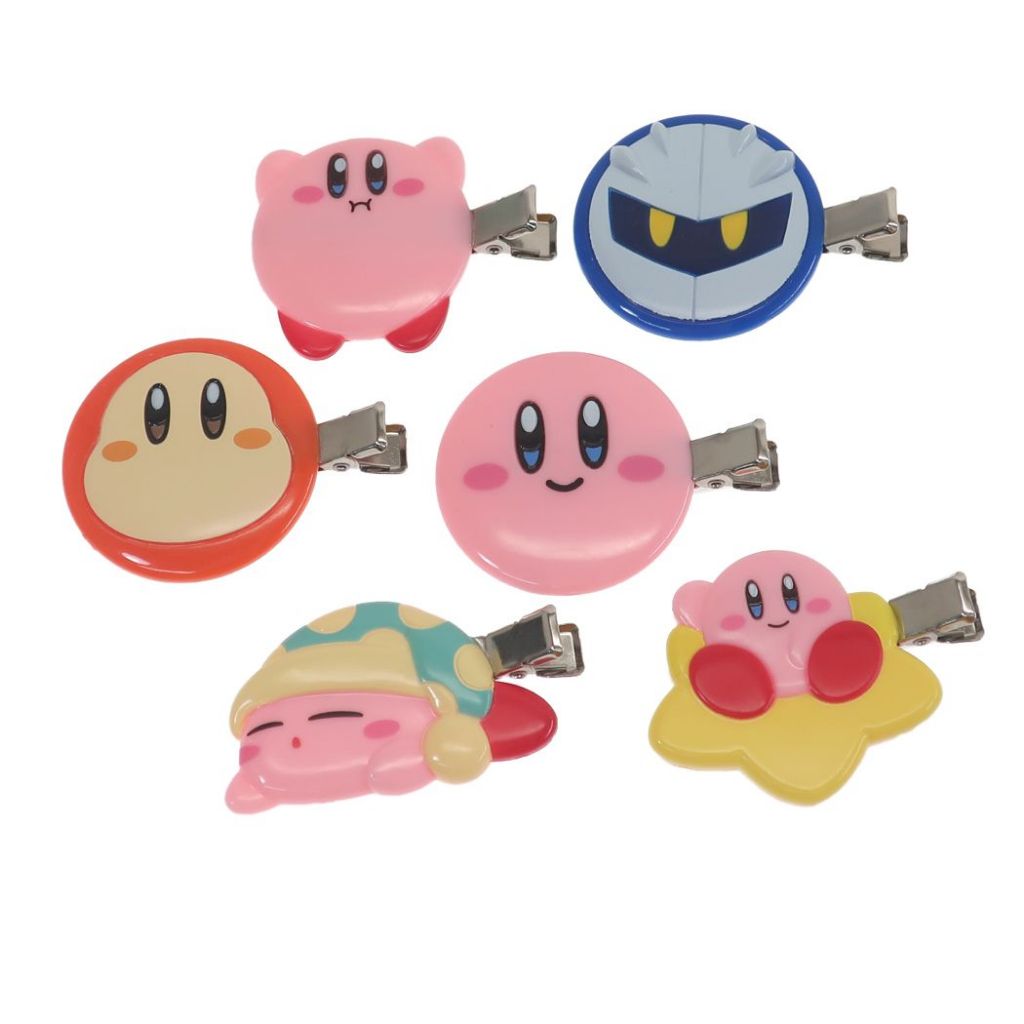 กิ๊บติดผม Kirby's Dream Land hair clip กิ๊บหนีบผม ยางรัดผมเคอร์บี้