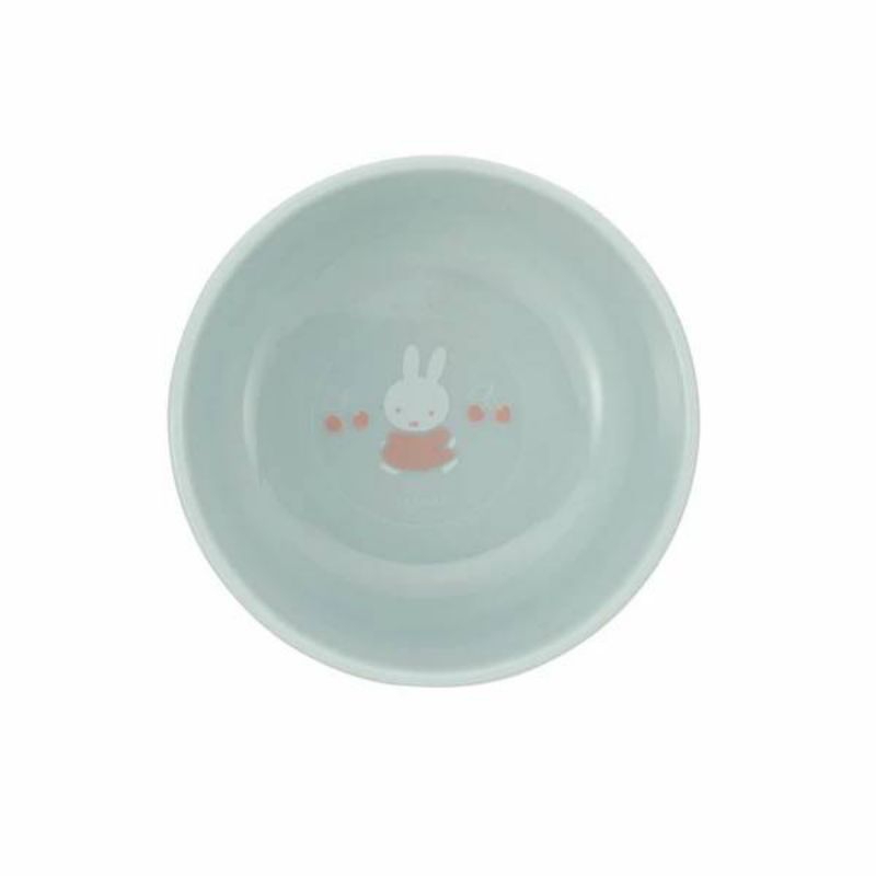 Richell - Miffy tableware set ชุดจานหลุม ชามเด็ก ช้อน ทานอาหารกลางวัน ลายมิฟฟี่